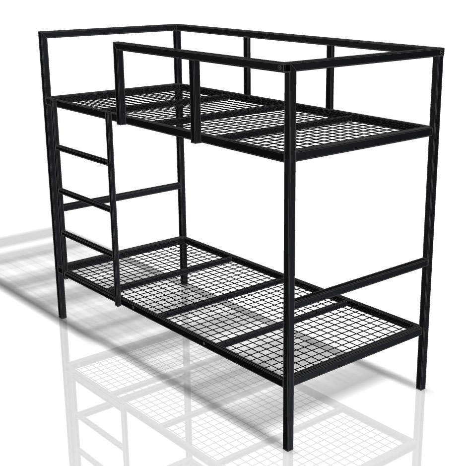 Metall Stockbett Hochbett Etagenbett BODO