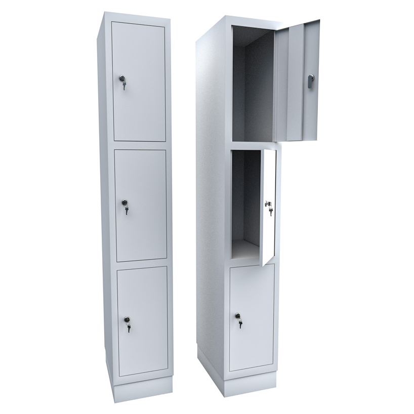 Schliessfach-Schrank-Spind-1x3 Schliessfach-Schrank-Spind-1x3