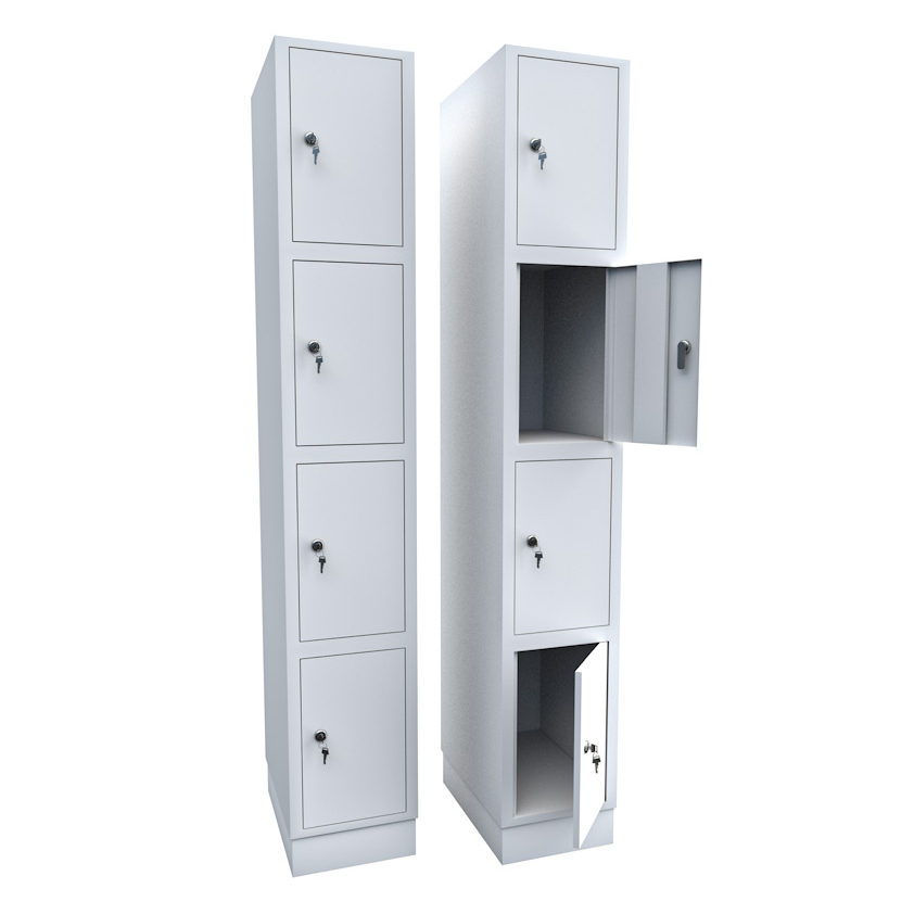 Schliessfach-Schrank-Spind-1x4 Schliessfach-Schrank-Spind-1x4