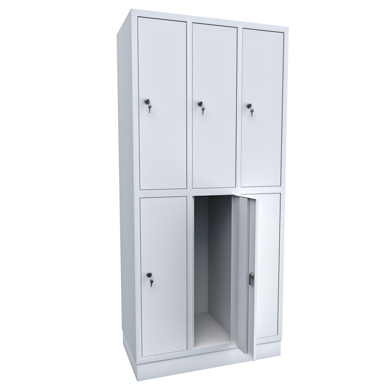 Schliessfach-Schrank-Spind-3x2 Schliessfach-Schrank-Spind-3x2