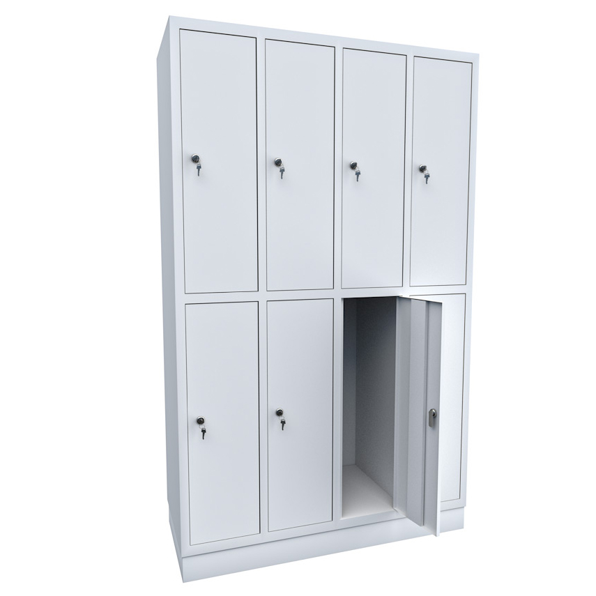 Schliessfach-Schrank-Spind-4x2 Schliessfach-Schrank-Spind-4x2