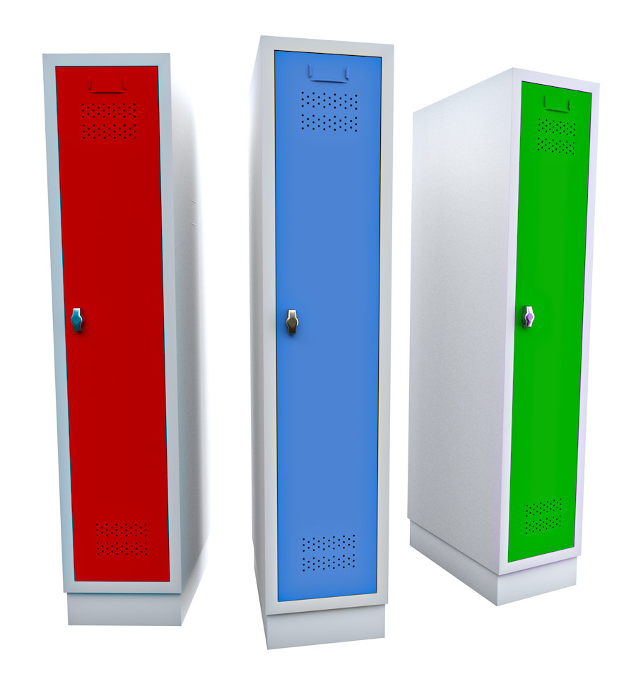 Verschiedene-Kindergartenspinde