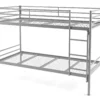 Metall-Etagenbett Doppelstockbett INGO in Grau