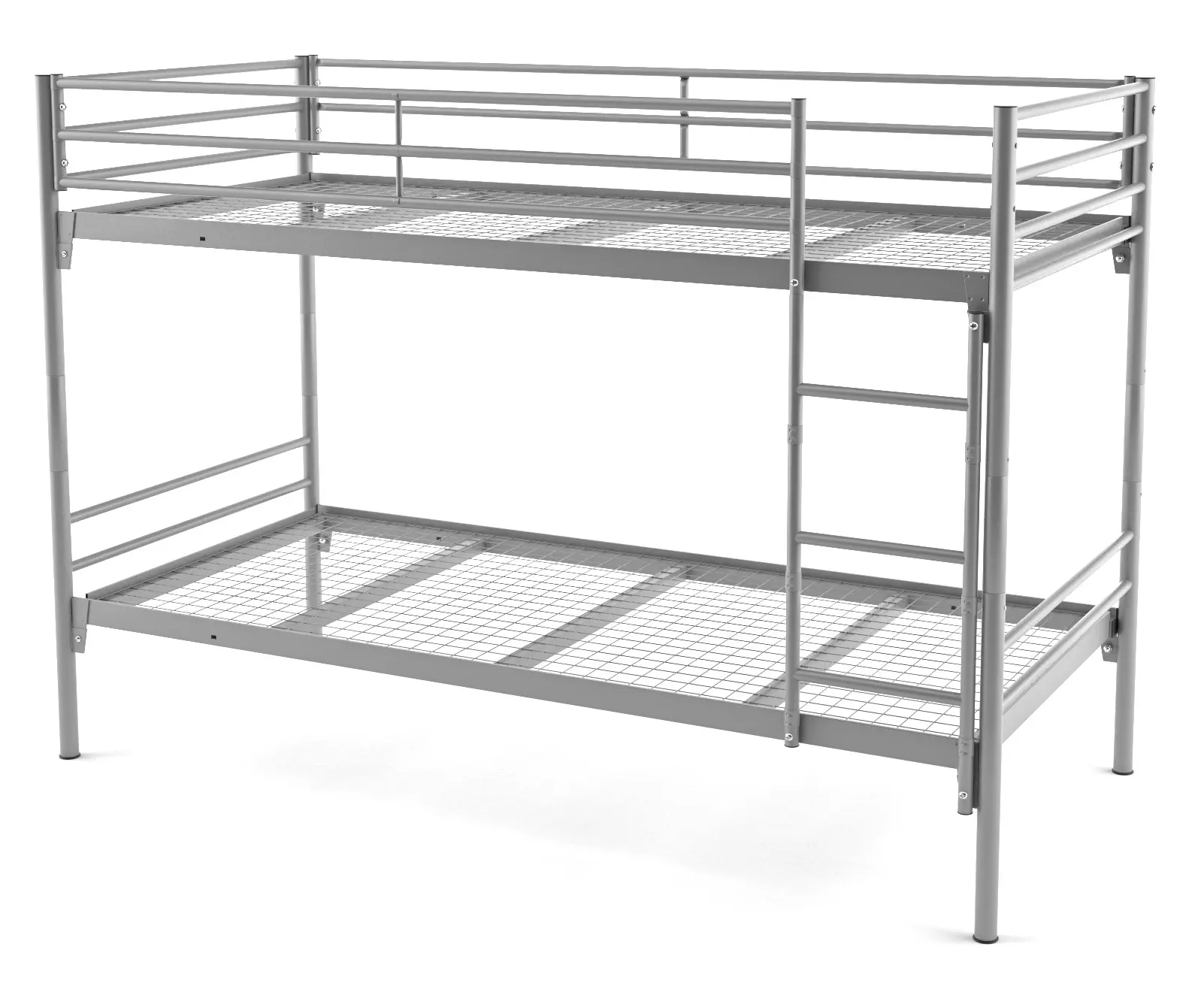 Metall-Etagenbett Doppelstockbett INGO in Grau