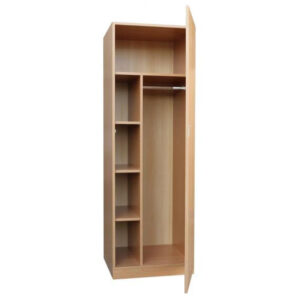 Kleiderschrank in Buche-Optik