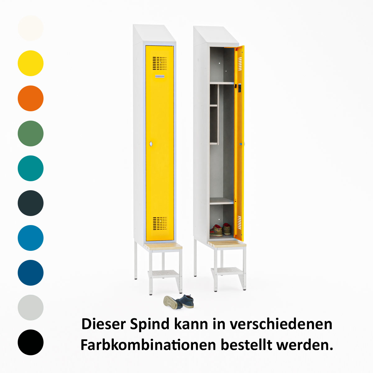 Schulspinde - Schliefcher fr Schulen & Kindergrten