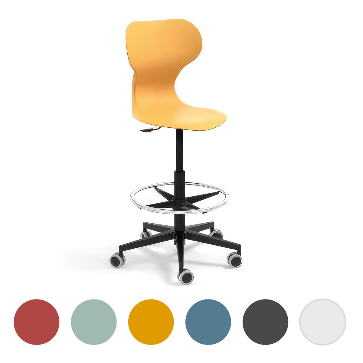 Counterstuhl-Bürostuhl und Empfangsstuhl Miato Counterstuhl-Bürostuhl und Empfangsstuhl Miato