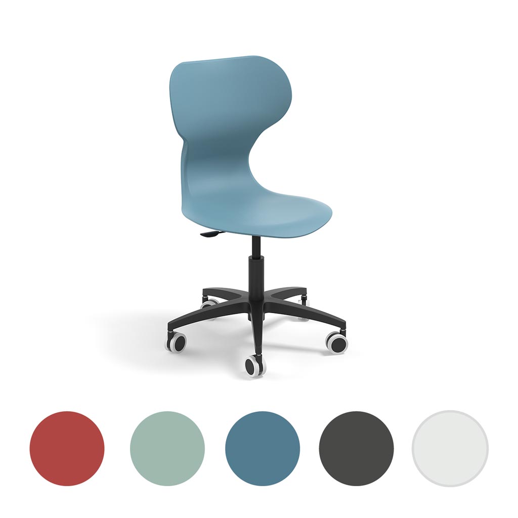 Drehstuhl mit Rollen Miato Big-Lift Drehstuhl mit Rollen Miato Big-Lift