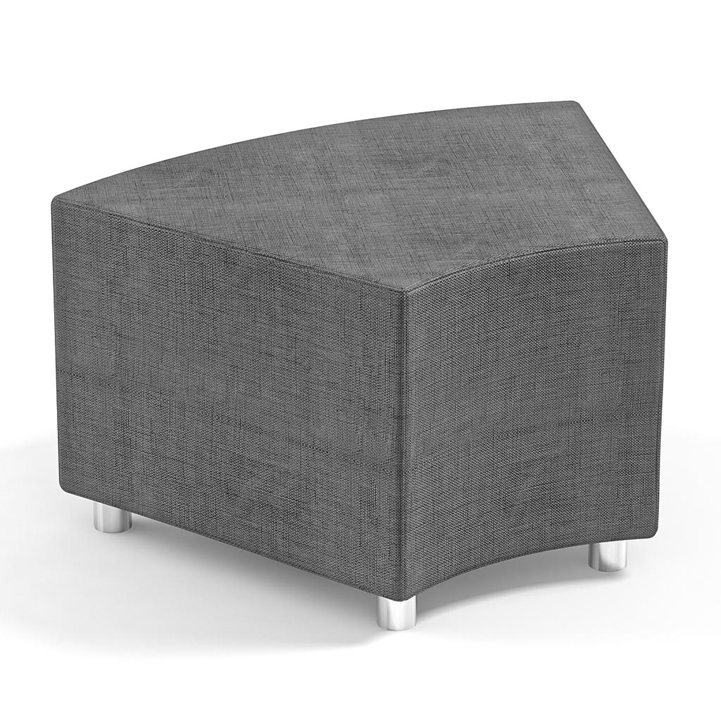 Achtelkreis Sofa Angle in der Farbe Dunkelgrau Achtelkreis Sofa Angle in der Farbe Dunkelgrau