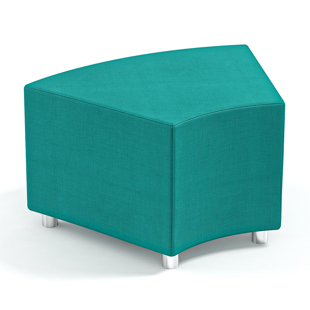 Achtelkreis Sofa Angle in der Farbe Grün Achtelkreis Sofa Angle in der Farbe Grün