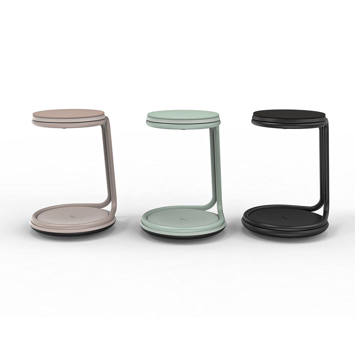 Bewegungshocker JON mit leicht abgerundeter Basis in verschiedenen Farben Bewegungshocker JON mit leicht abgerundeter Basis in verschiedenen Farben