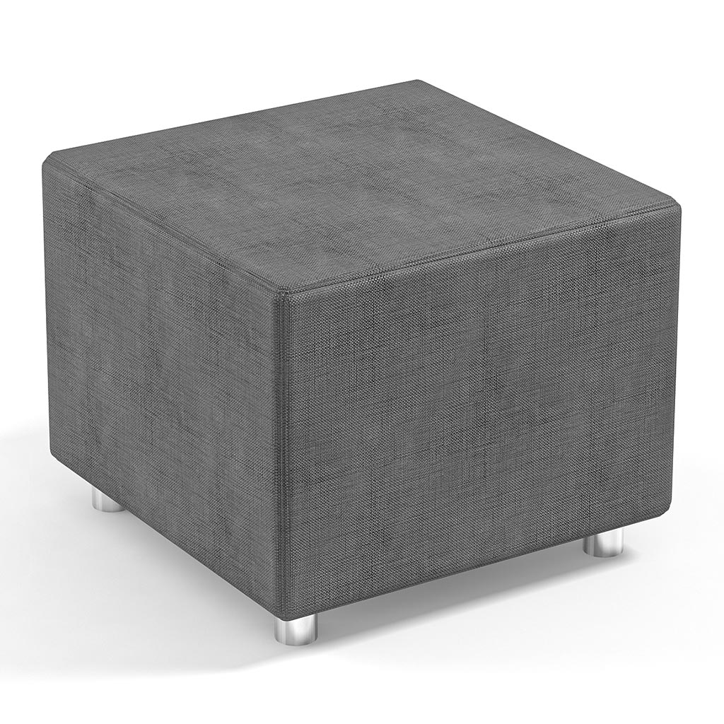 Quadratisches Sofaelement CUBE in der Farbe Dunkelgrau Quadratisches Sofaelement CUBE in der Farbe Dunkelgrau