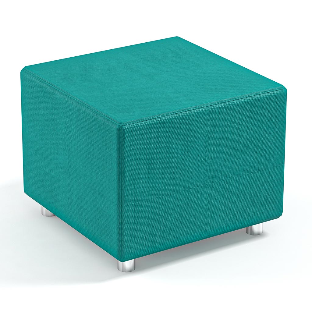 Quadratisches Sofaelement CUBE in der Farbe Grün Quadratisches Sofaelement CUBE in der Farbe Grün