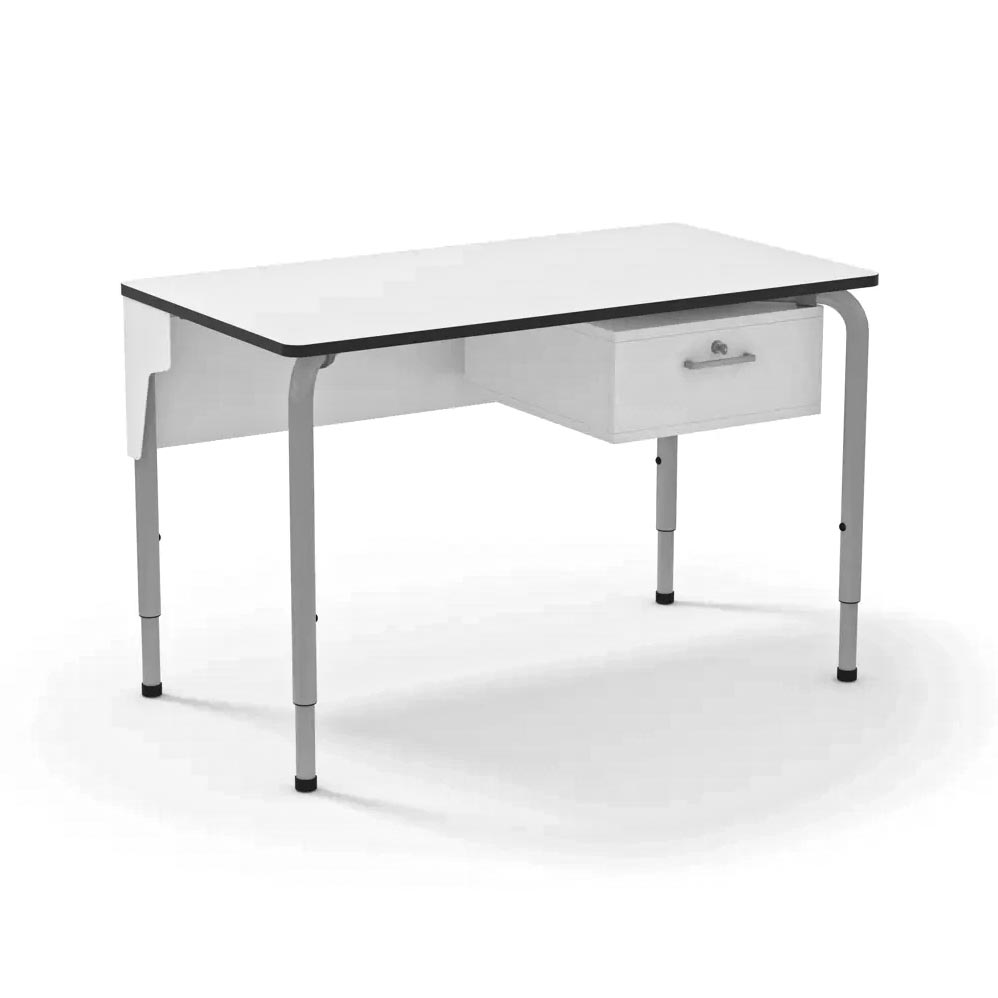 Lehrertisch RECTANGLE mit abschließbarem Schubfach Lehrertisch RECTANGLE mit abschließbarem Schubfach