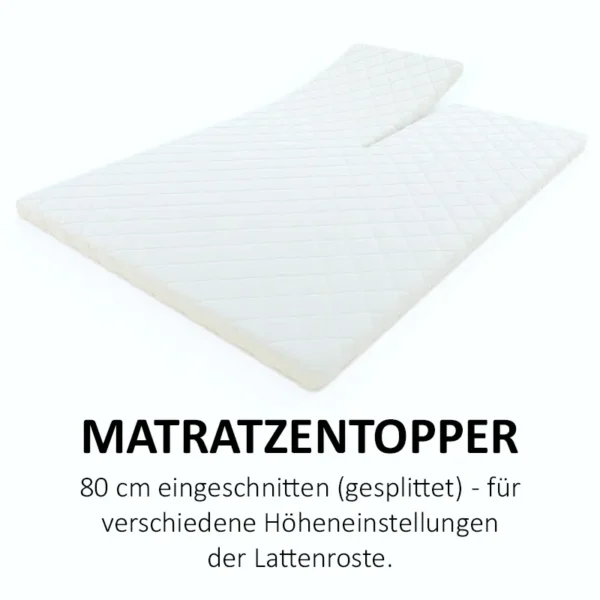 Matratzentopper für Lattenroste