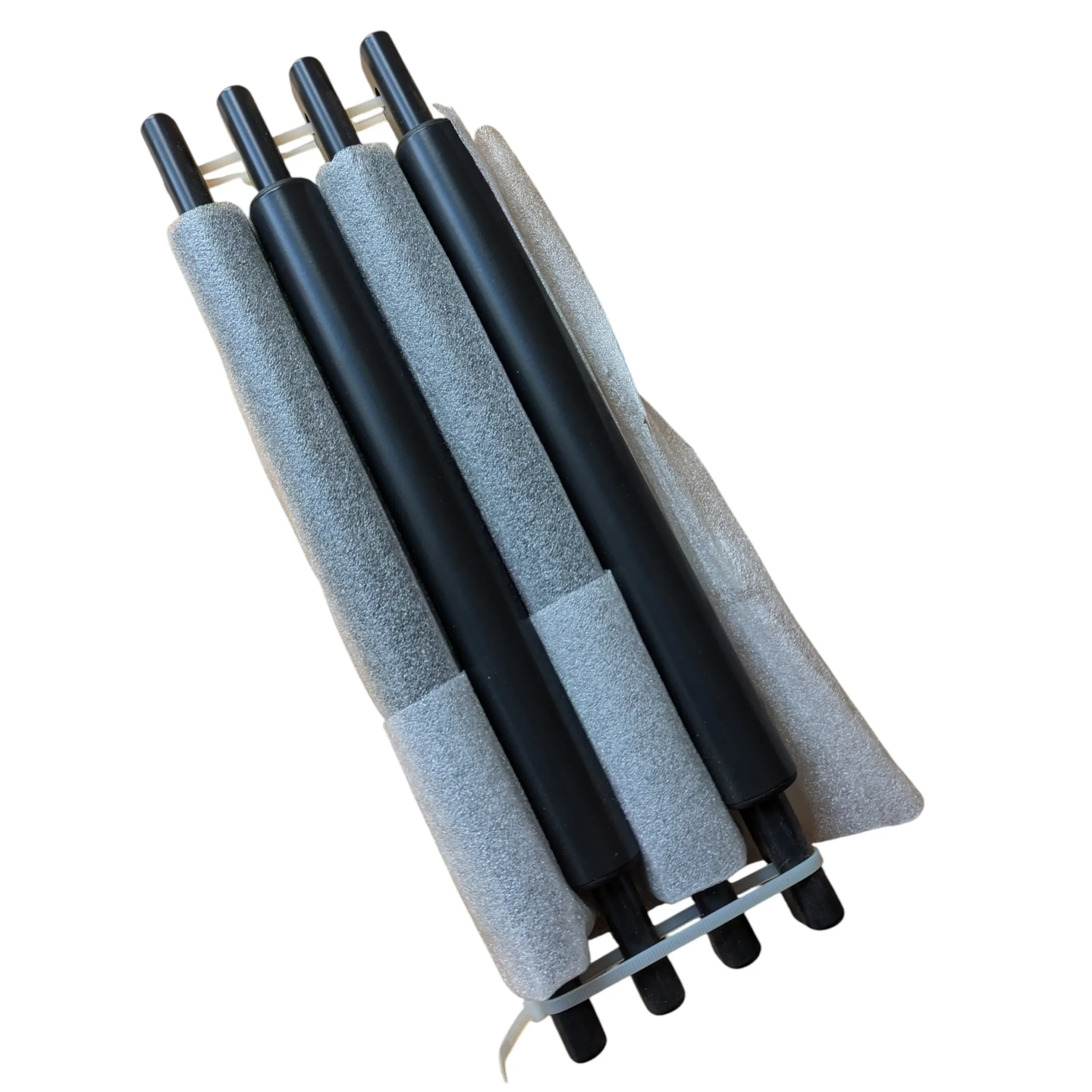 Adapterstücke (4 Stück) für Bundeswehrbett Buche-Dekor Distanzstücke