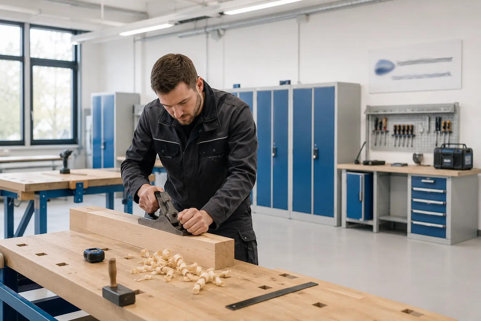Spinde und Schränke für Werkstatt & Handwerk
